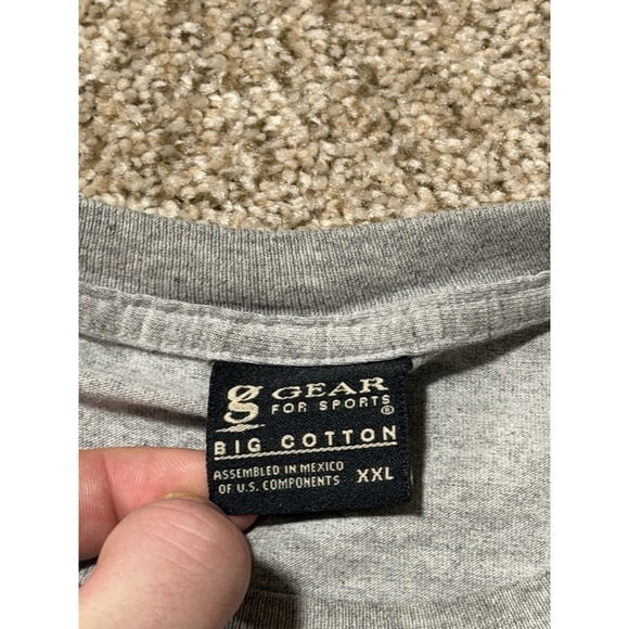 Vintage 2002 NCAA Final Four Tee Shirt Mens Large Gray Graphic Print Basketball - Picture 3 of 6